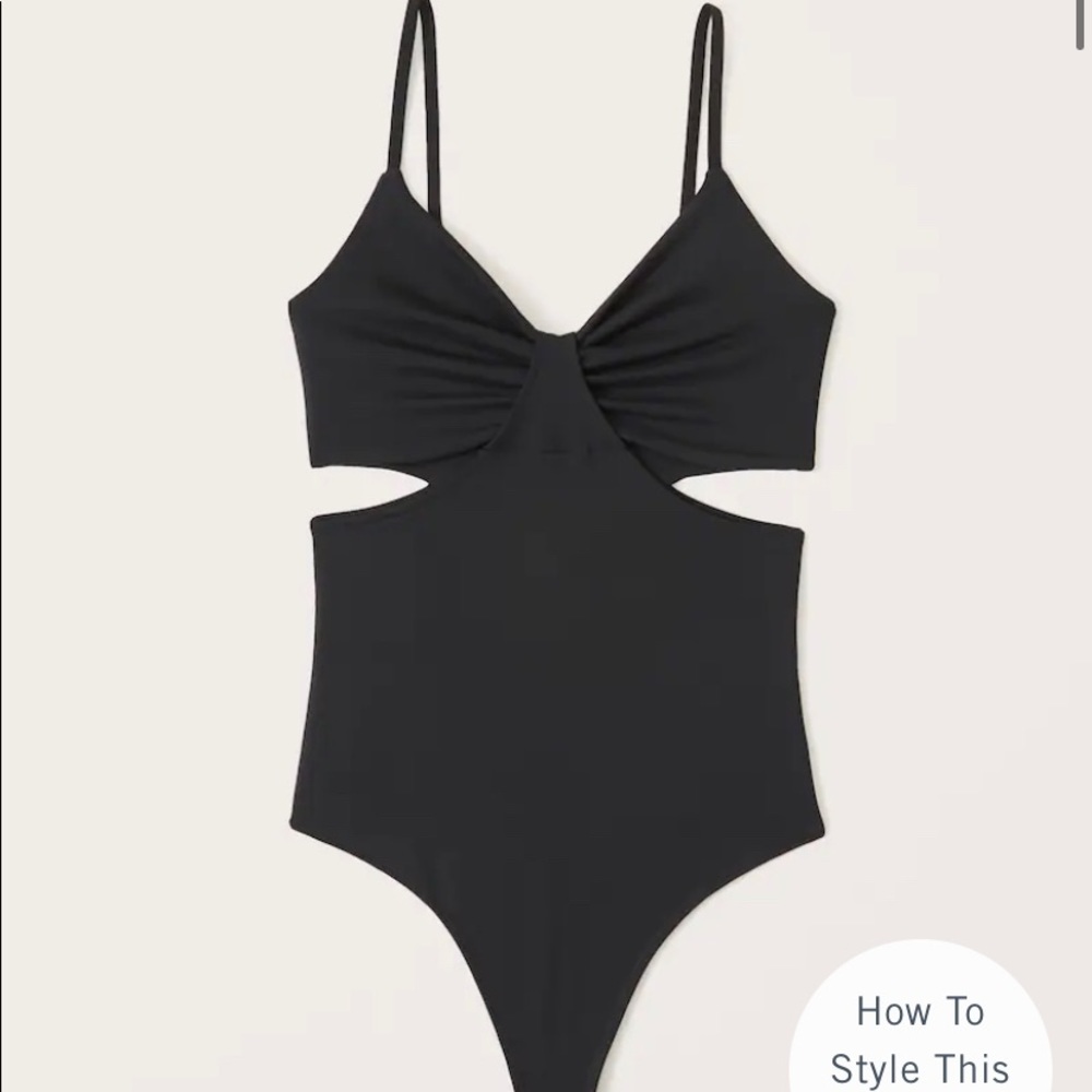 Abercrombie Seamless Cutout Cami Bodysuit